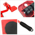 4 Pcs Iron Furniture Mover Tool Set