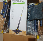 Blue Foldable Mop - 1 Pc Easy To Clean And Maintain