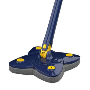 Blue Foldable Mop - 1 Pc Easy To Clean And Maintain