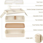 Bento Lunch Box for School Kids
