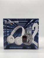 Ultra 2 Smart Watch with 4 Strips & P47 Headphones (Free Gift)