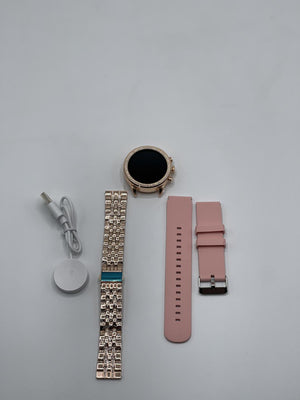 Ladies Smart Watch with Two Strips