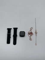Smart Watch With 2 Strips + Analogue Watch and Bracelet for Ladies