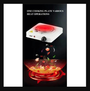 Rechargeable Electric Stove | Stainless Steel Design